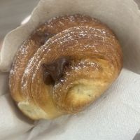 Cornetto con nocciolata  at La Fabbrica del Cornetto in Gallipoli
