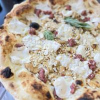 Pizza “La Pinuccio”   at Al Solito Porzio in Bari