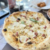 Pizza “La Pinuccio”   at Al Solito Porzio in Bari
