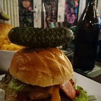 Käpt'n Jack Sparrow burger  at Lily Burger in Berlin