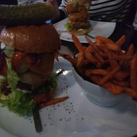 Captain Jack Sparrow vegan burger at Lily Burger in Berlin