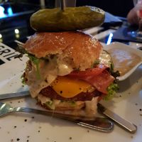 Der Pate burger - Veggie version without onion at Lily Burger in Berlin