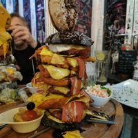 Batman vegan at Lily Burger in Berlin