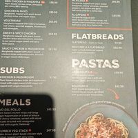 The 'Vegan friendly' page of the menu at Panarottis - Vryburg in Vryburg