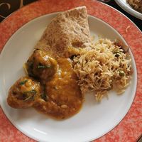 Vegan Kofte at Sabor da India in Funchal