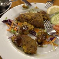 Potato fritters  at Sabor da India in Funchal