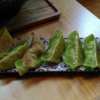 Veggie gyozas at Ran Ramen in Vilanova I La Geltru