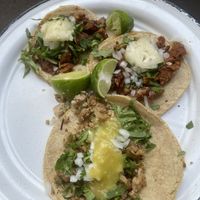 Great and filling tacos at Por Siempre Vegana - Food Stall in Mexico City