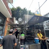   at Por Siempre Vegana - Food Stall in Mexico City