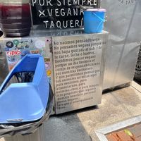   at Por Siempre Vegana - Food Stall in Mexico City