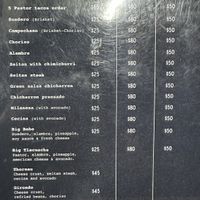 Menu  at Por Siempre Vegana - Food Stall in Mexico City