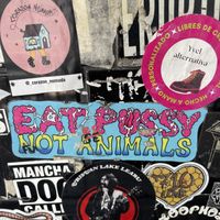 Sticker  at Por Siempre Vegana - Food Stall in Mexico City