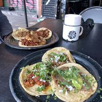 All of the Tacos Bell  at Por Siempre Vegana - Food Stall in Mexico City