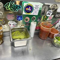 The fixings at Por Siempre Vegana - Food Stall in Mexico City