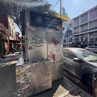 Por siempre vegana taqueria stall  at Por Siempre Vegana - Food Stall in Mexico City