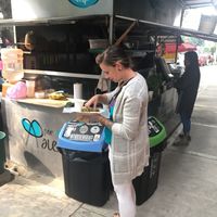 Foodstall at Por Siempre Vegana - Food Stall in Mexico City