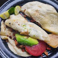 Gringa campechana at Por Siempre Vegana - Food Stall in Mexico City