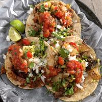 Tacos! at Por Siempre Vegana - Food Stall in Mexico City