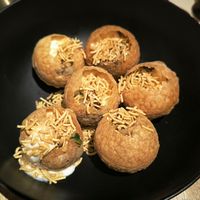 Pani puri at Shlen - Chamberi in Madrid