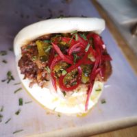 Baos de cerdo at Shlen - Chamberi in Madrid