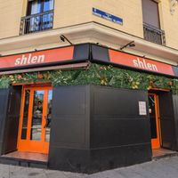 Outside at Shlen - Chamberi in Madrid