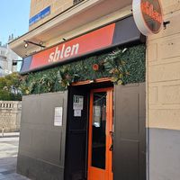 Outside (entrance door) at Shlen - Chamberi in Madrid
