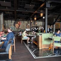 Cool interior, pleasant ambiance .  at Mama San Bali in Kerobokan Kelod