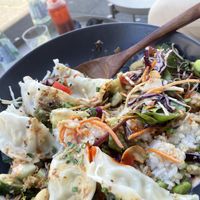 Strickly Veggie Dumpling Bowl  at Kuku Kane in Frankfurt