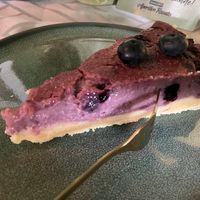 Veganer Blaubeerkuchen  at Leißing's Cafe & Bar in Ehrenfriedersdorf