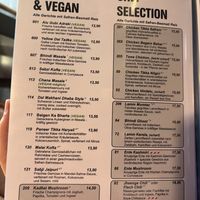 Menue   at Surahi in Landshut