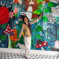 Ivy the business owner greeted you with a smile!  at Likely Ivy in Portland