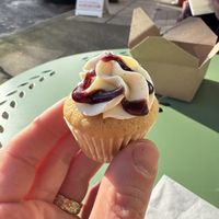 Blackberry chile cornbreadd  at Likely Ivy in Portland