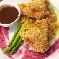 Grilled tofu ✨ at Green Cafe & Shop in Lviv