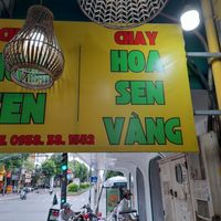 Sign outside at Ưu Đàm Hoa in Ho Chi Minh City