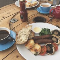 Norfolk vegan breakfast at The Green Grocers in Norwich