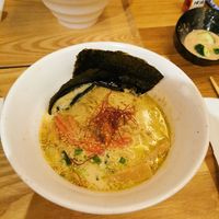 Creamy spicy curry ramen at IPPAI NO RAMEN in Berlin