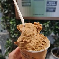 Black coffee (vegan) at Gelateria La Romana in Monza