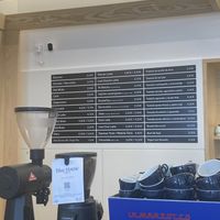 Menu includes several vegan tosatados  at East Cream Coffee in San Sebastian