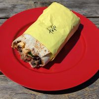 Marinated Tofu Burrito at Nacho's House Mexican Kitchen in Portland