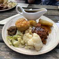 Vegan roast  at The Woodbine in Waltham Abbey