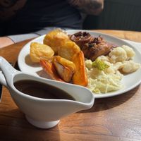 Vegan Sunday roast   at The Woodbine in Waltham Abbey