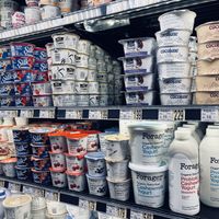 Vegan yogurts  at Wegmans in Rochester