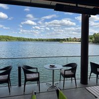 Lake view  at R-Cafe in Gronau