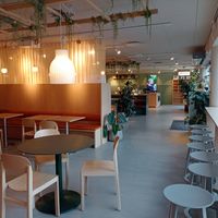 Simple but clean place at Holy Greens in Linkoping
