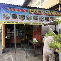   at Prasadam Vegetarian in Singaraja