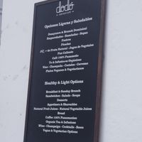 Sign outdoors at Dodo Bon Pan Cafe in Panama City