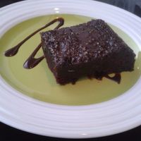 choco-banana dessert at Dodo Bon Pan Cafe in Panama City