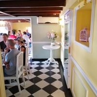 Beautiful decor at Dodo Bon Pan Cafe in Panama City