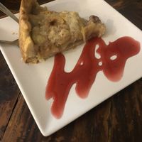 Tarta vegana at Cafe Atelier in Salamanca