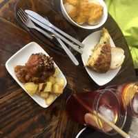 Tapas at Cafe Atelier in Salamanca